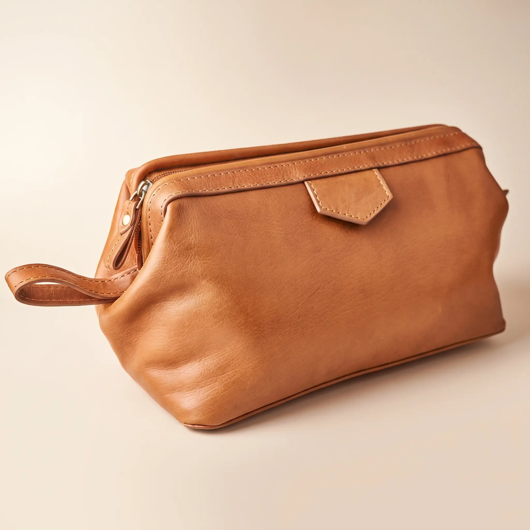 Leather Washbag